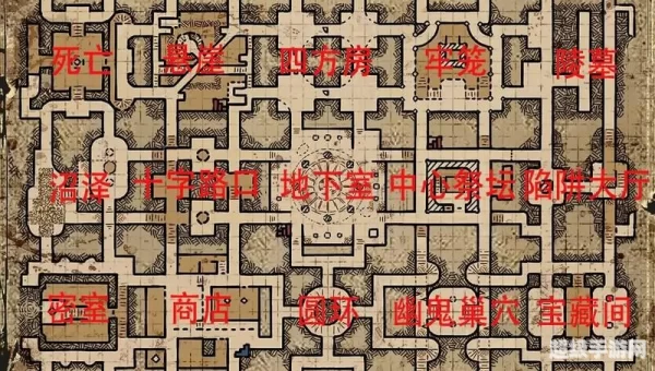 黑暗神殿地图