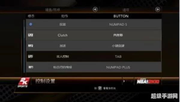 2k键盘键位